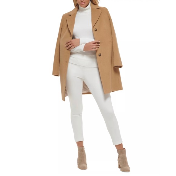 Calvin Klein Camel Coat - Picture 4 of 5